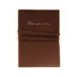 Leather Journal Notebook Made In Italy Brown “Note To Self” 