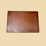 Handmade leather desk pad